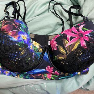 42G Lane Bryant Cacique longline plunge boost push up bra bustier NEW WITH TAGS!